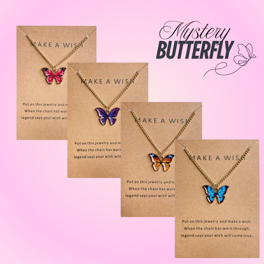 Mystery Butterfly Necklace