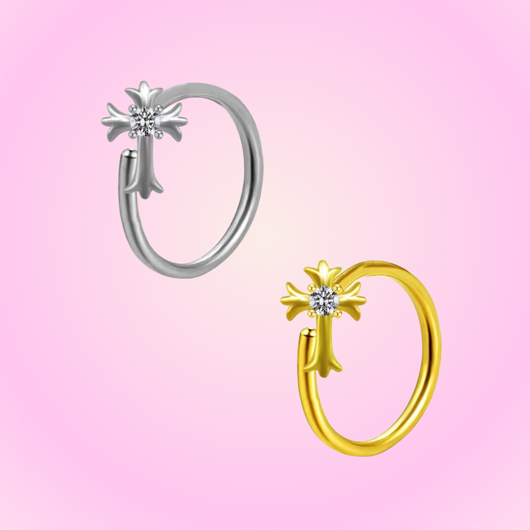 Nose & Ear Piercing Ring Victorian