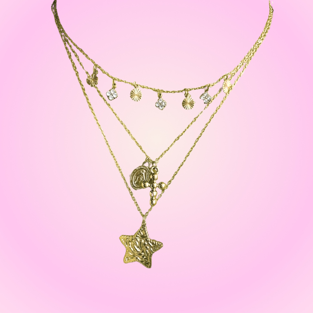 Aurea Trio Necklace