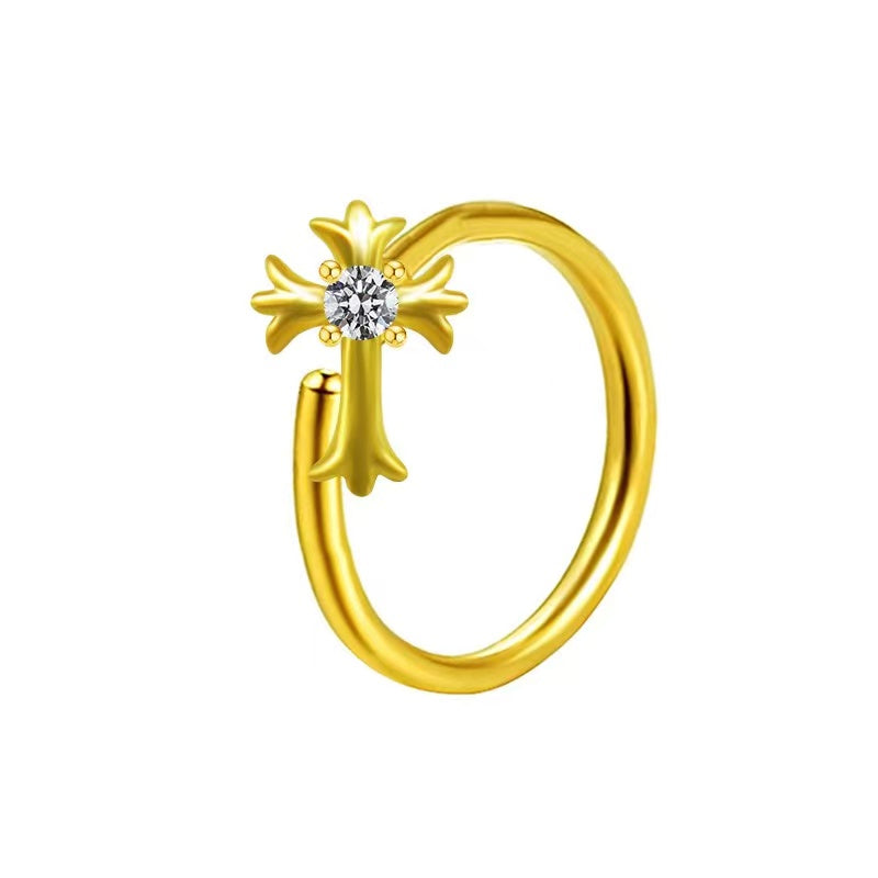 Nose & Ear Piercing Ring Victorian