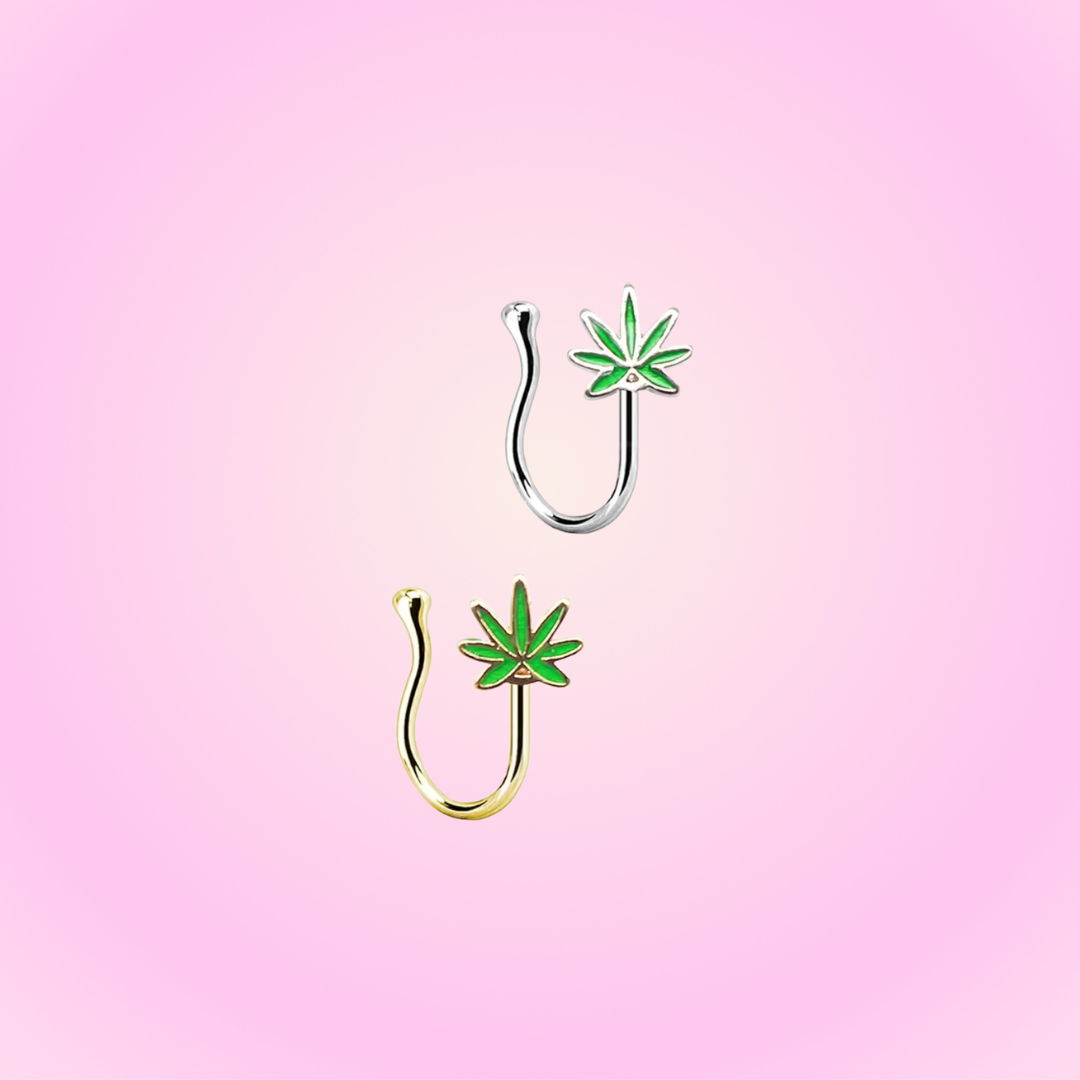 Faux Piercing Nez Papillon