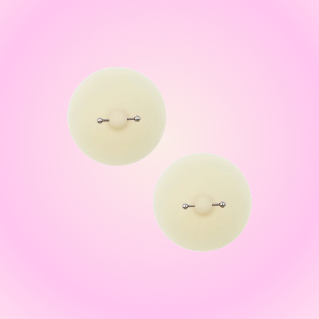 Fake Boobie Piercing Cover