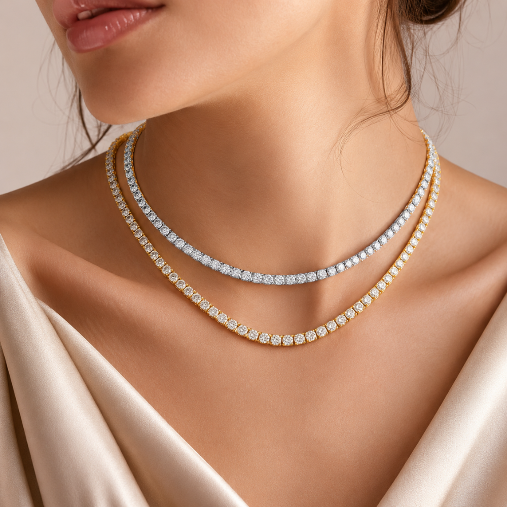 Luxe Tennis Necklace