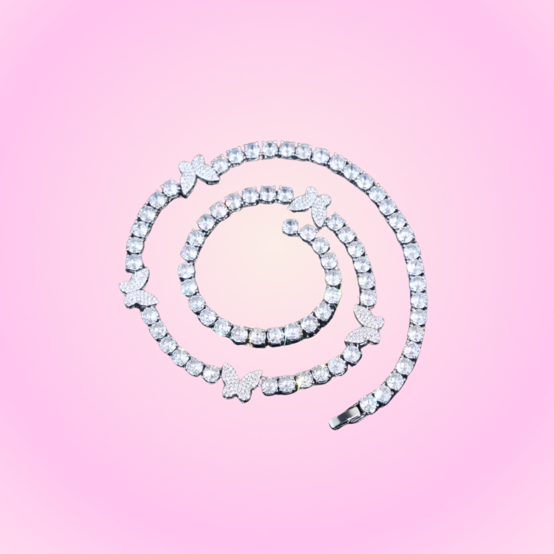 Collier pailleté