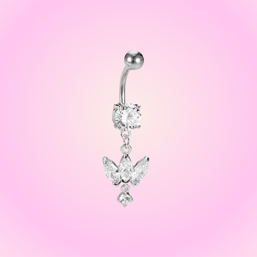 Belly Piercing July Violet