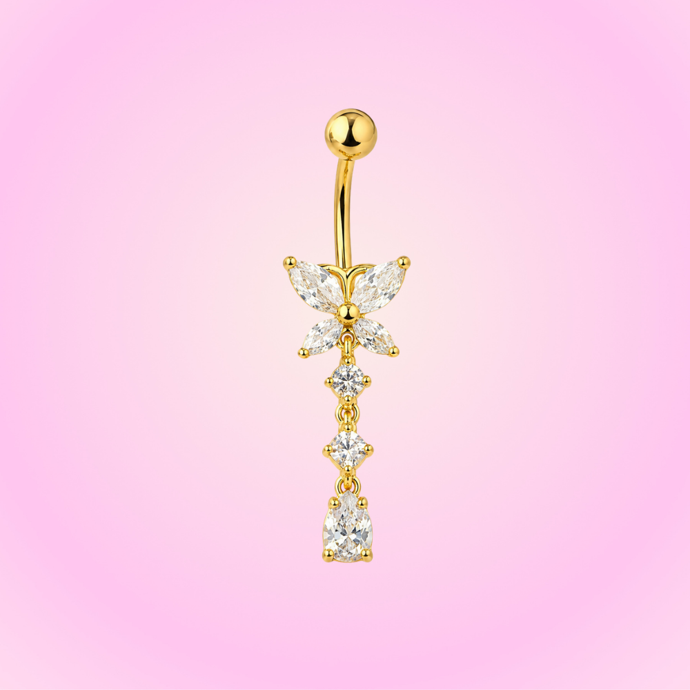 Belly Piercing June Butterfly