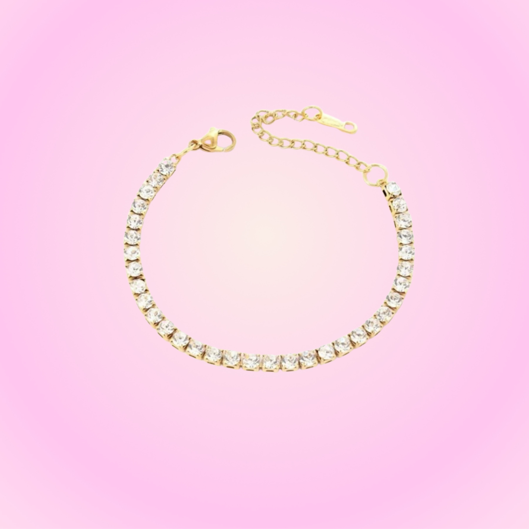 Luxe Tennis Bracelet Adjustable