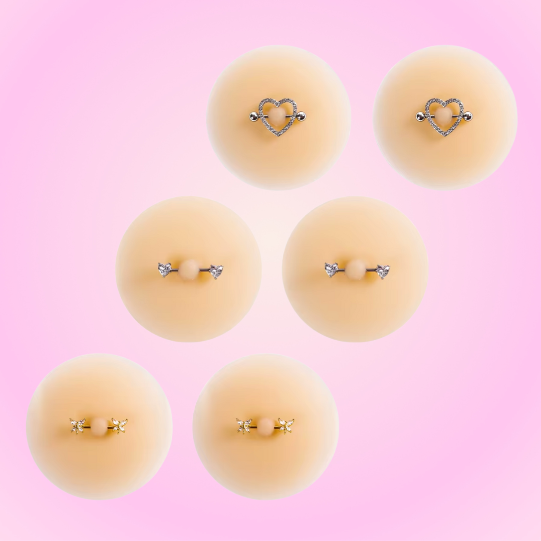 Fake Boobie Piercing Cover Special