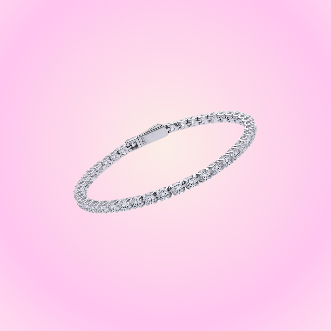 925 Moissanite Tennis Bracelet