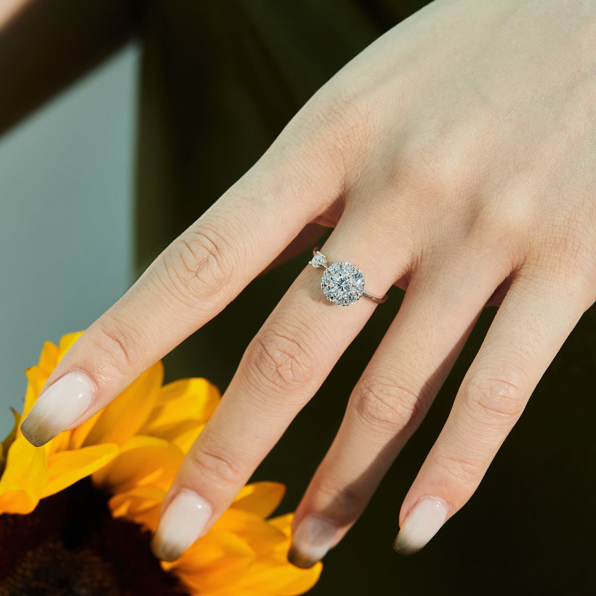 Privé Glitter Anxiety Ring