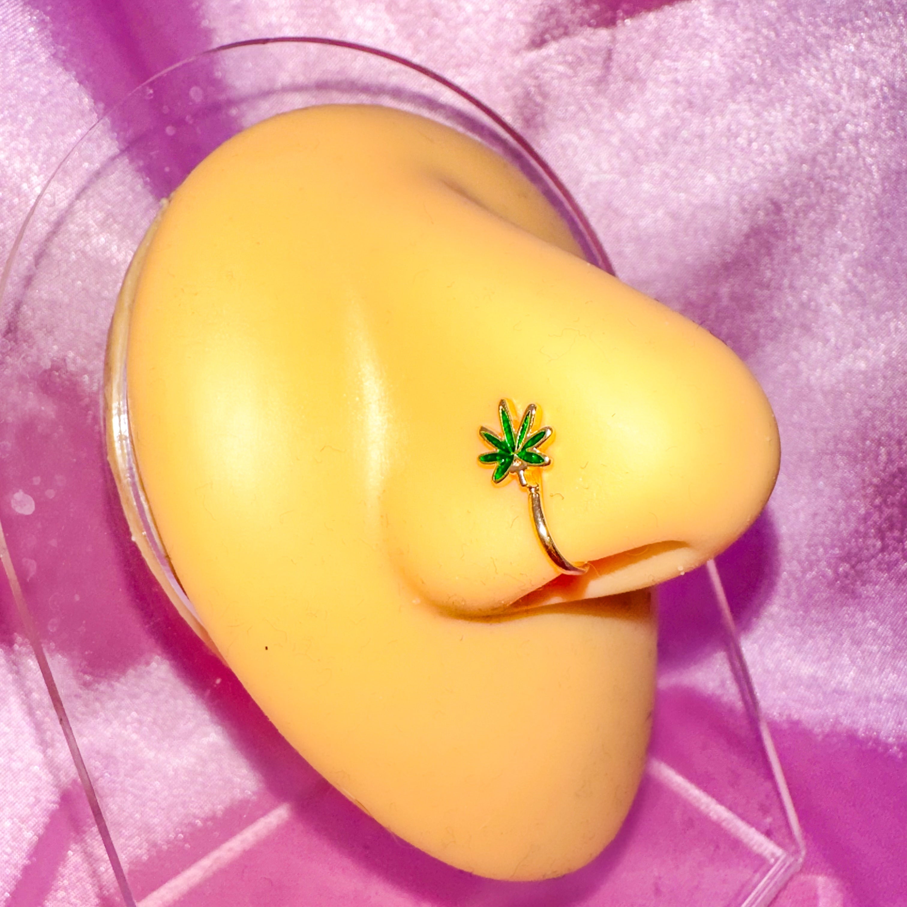 Faux Piercing Nez Papillon