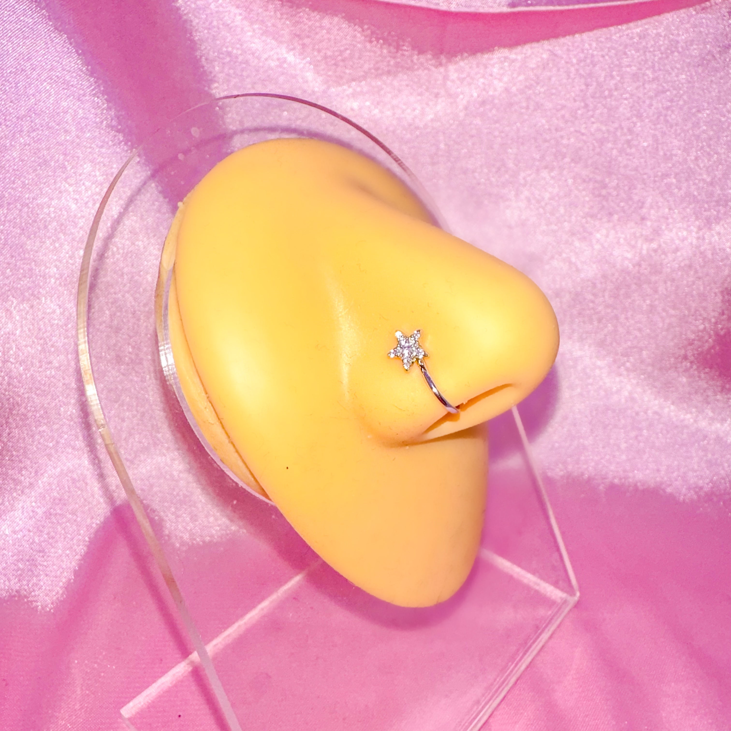 Faux Piercing Nez Papillon