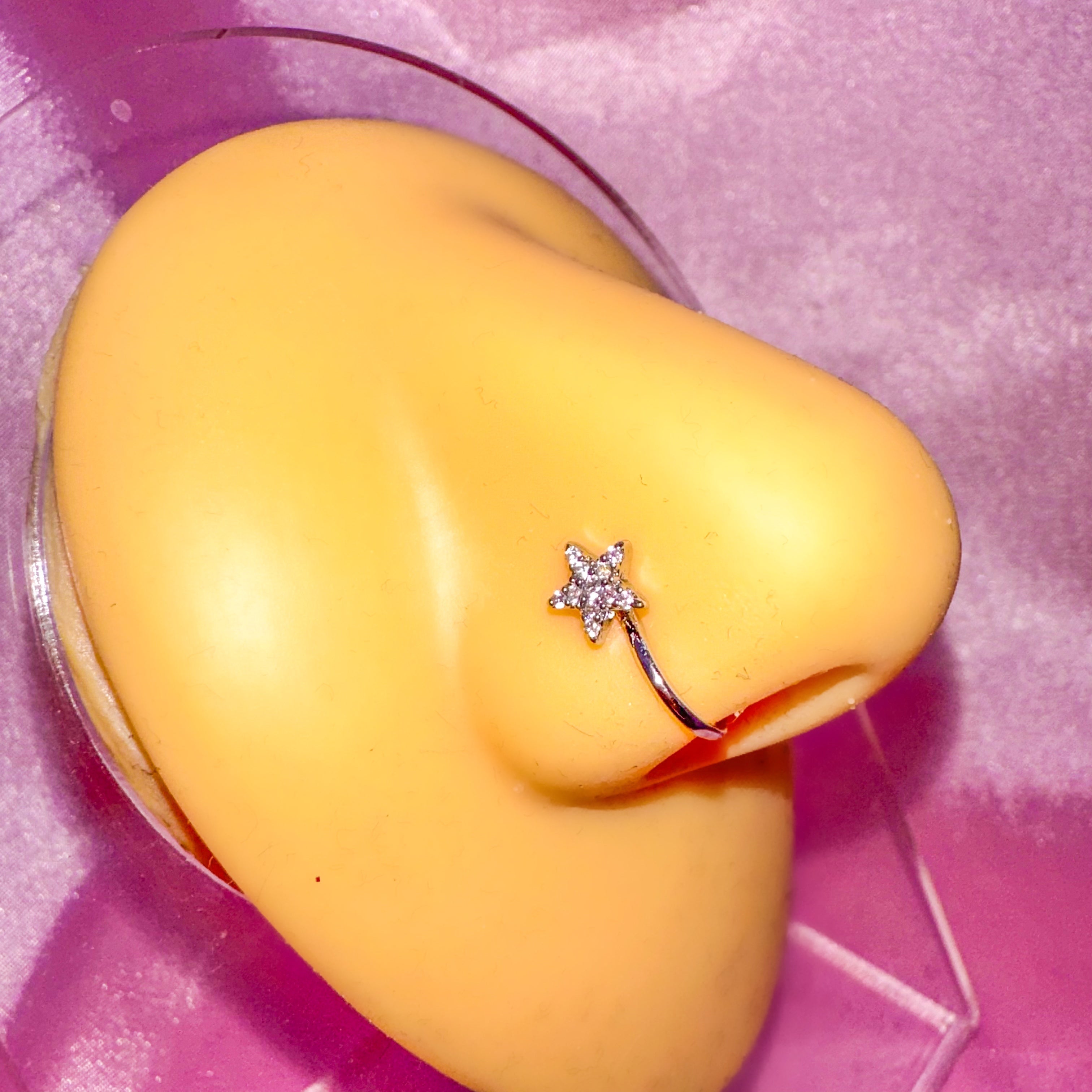 Faux Piercing Nez Papillon