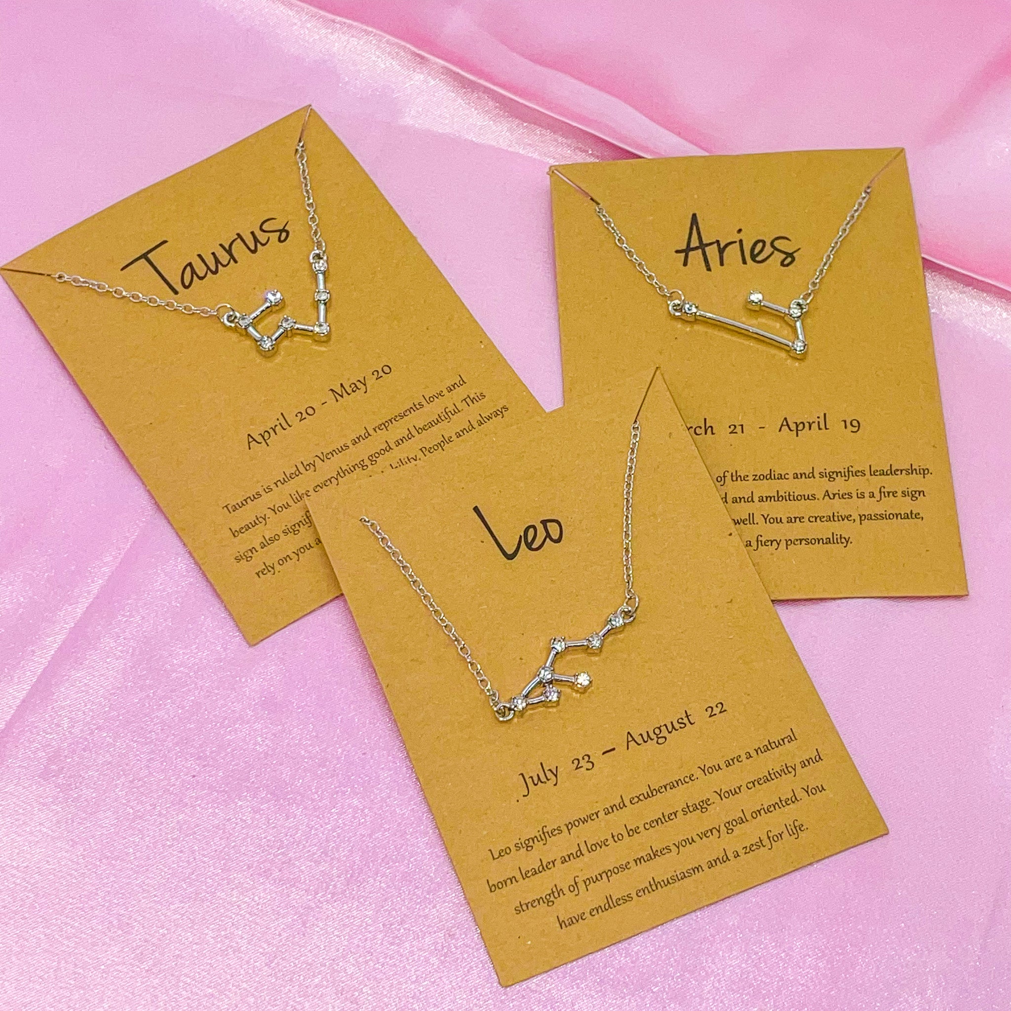 Zodiac Star Necklace