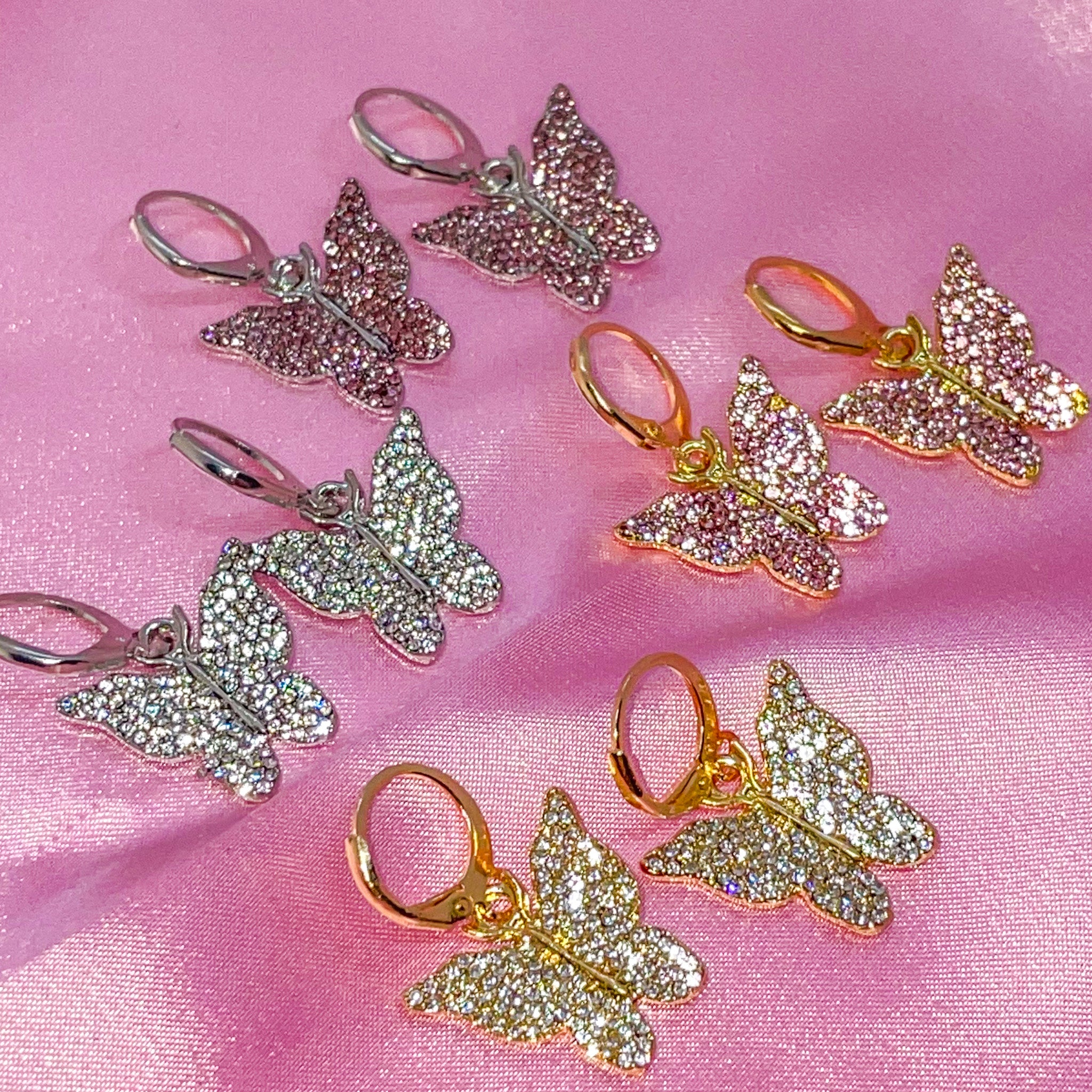 Big Butterfly Earrings