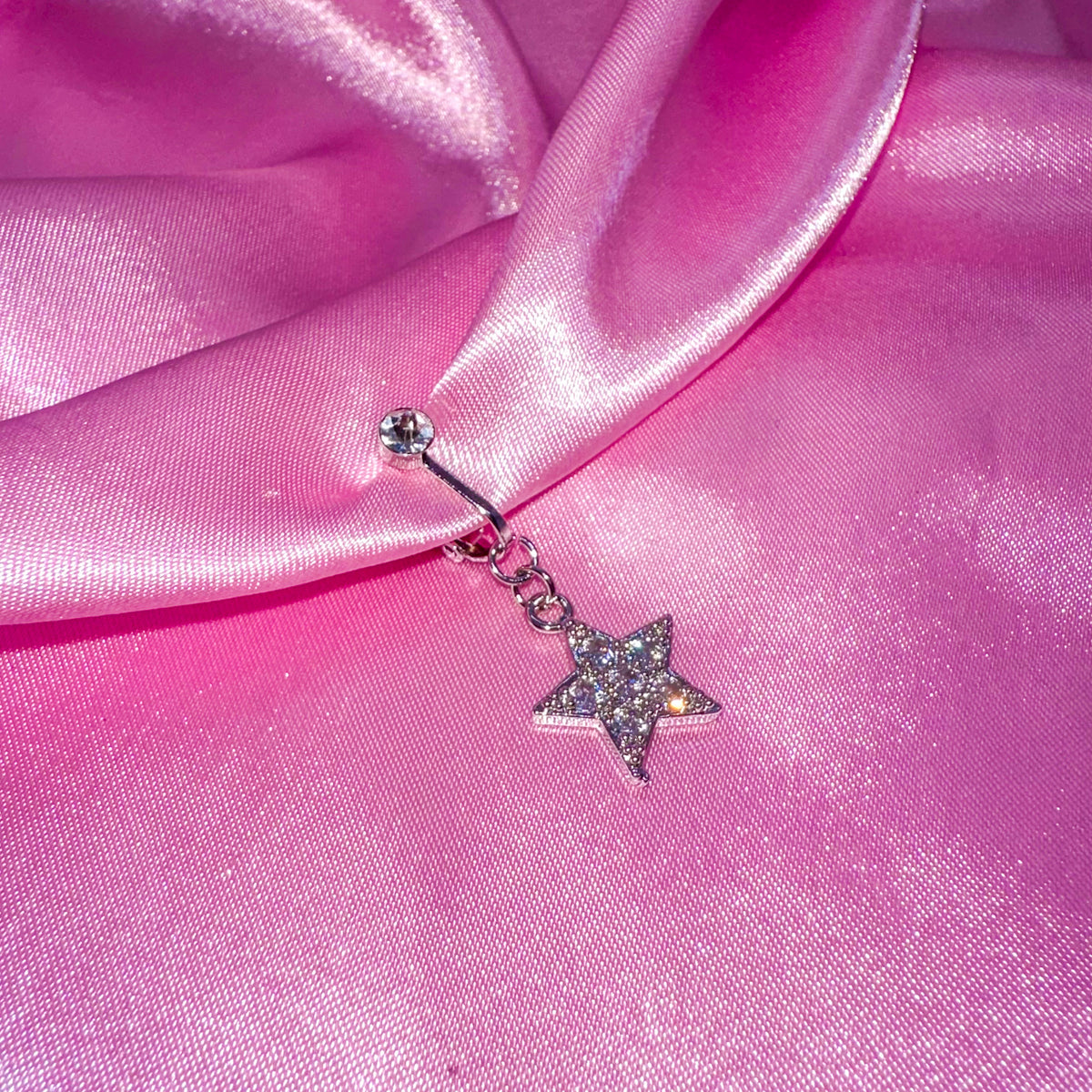 Fake Bauchnabel Piercing Butterfly Glittery Shop