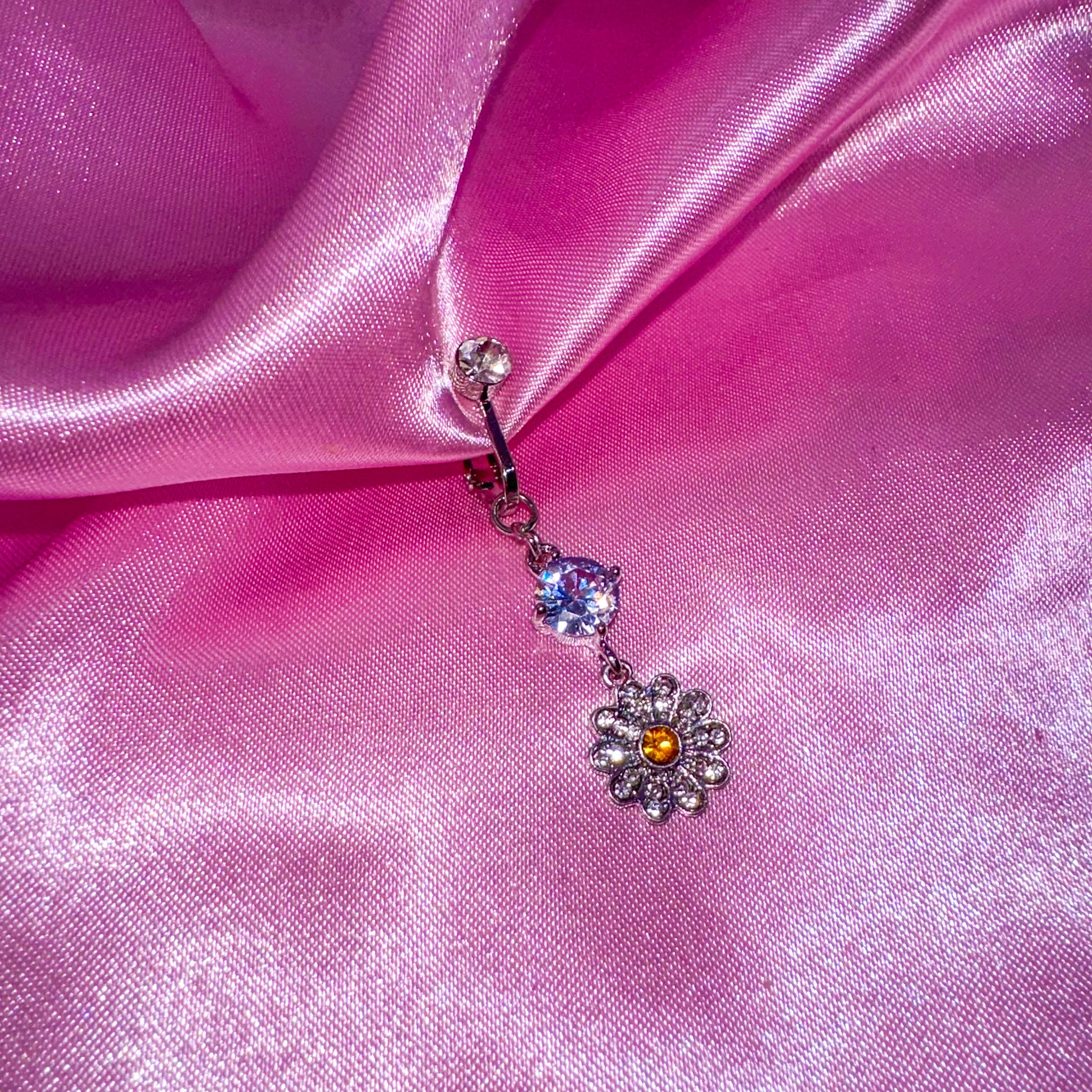 Faux Piercing Nombril Papillon