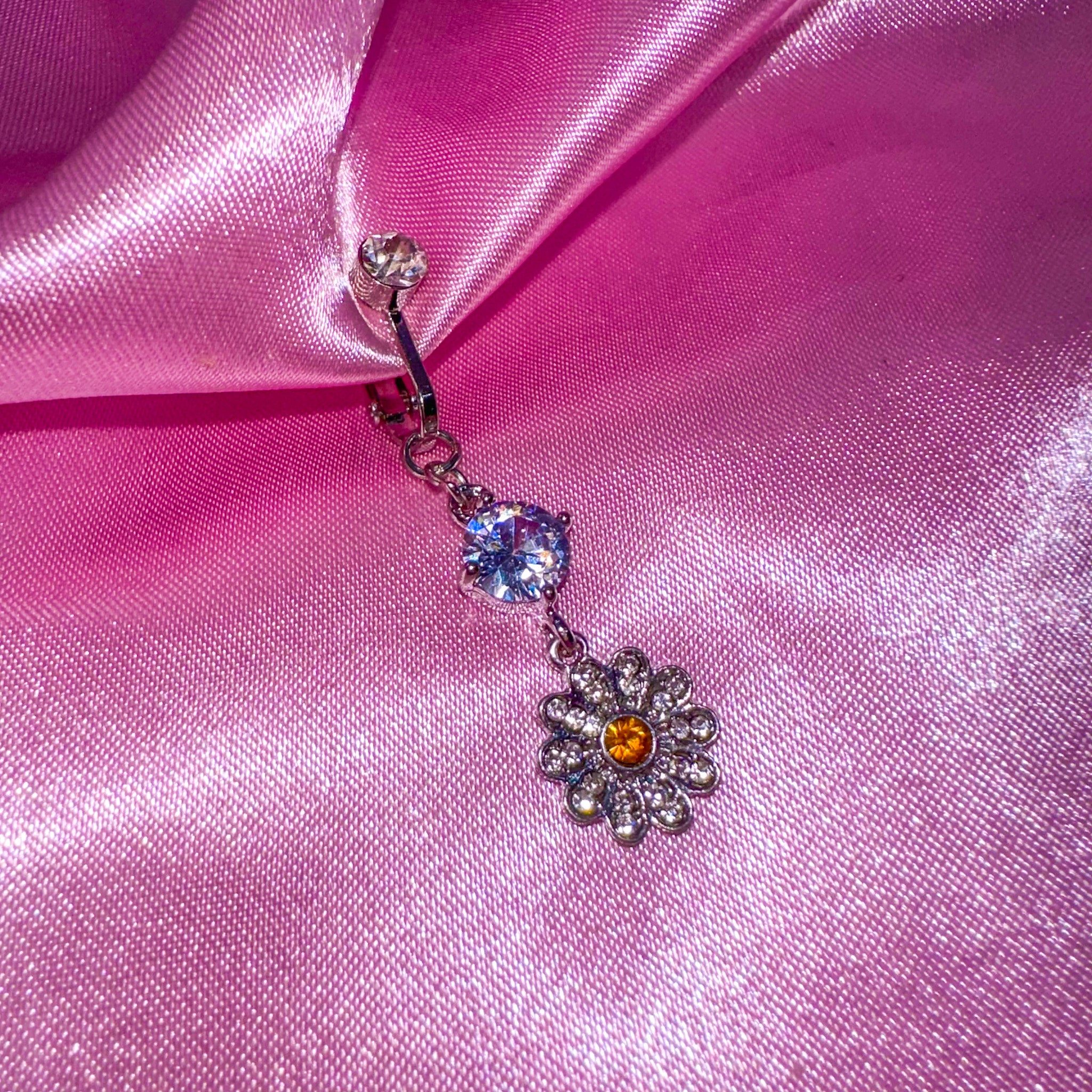 Faux Piercing Nombril Papillon