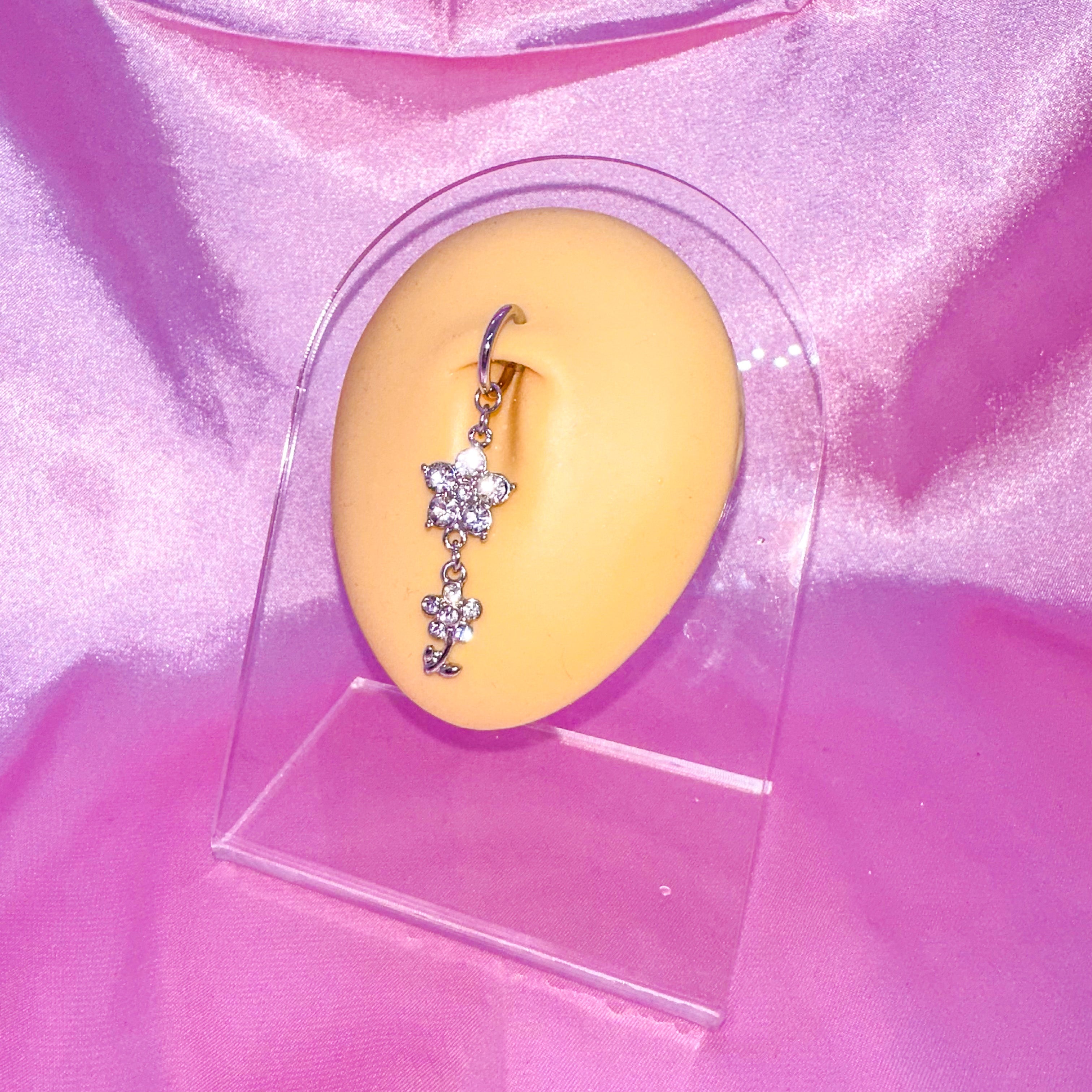 Fake Belly Piercing Blossom