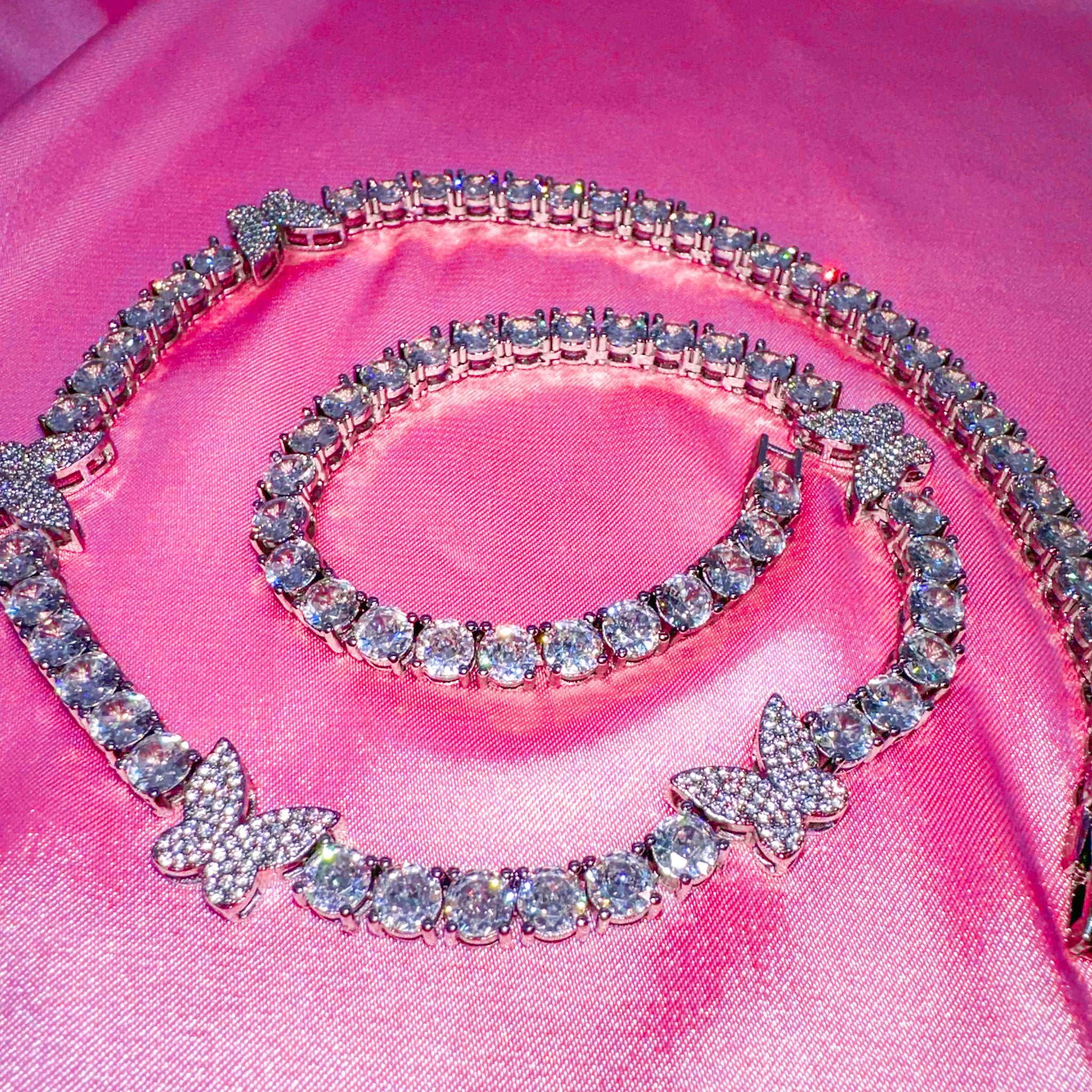 Collier pailleté