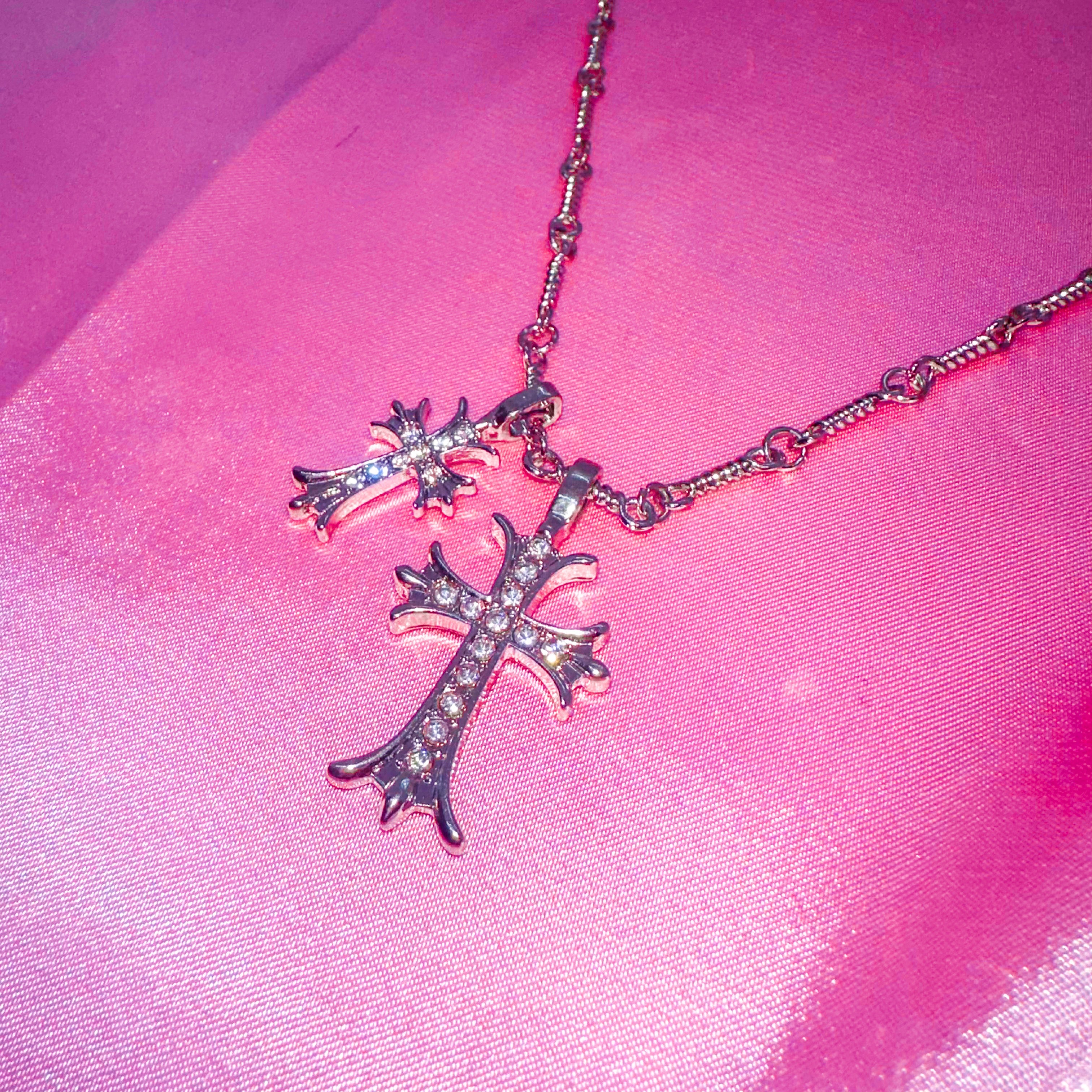 Icon Cross Necklace