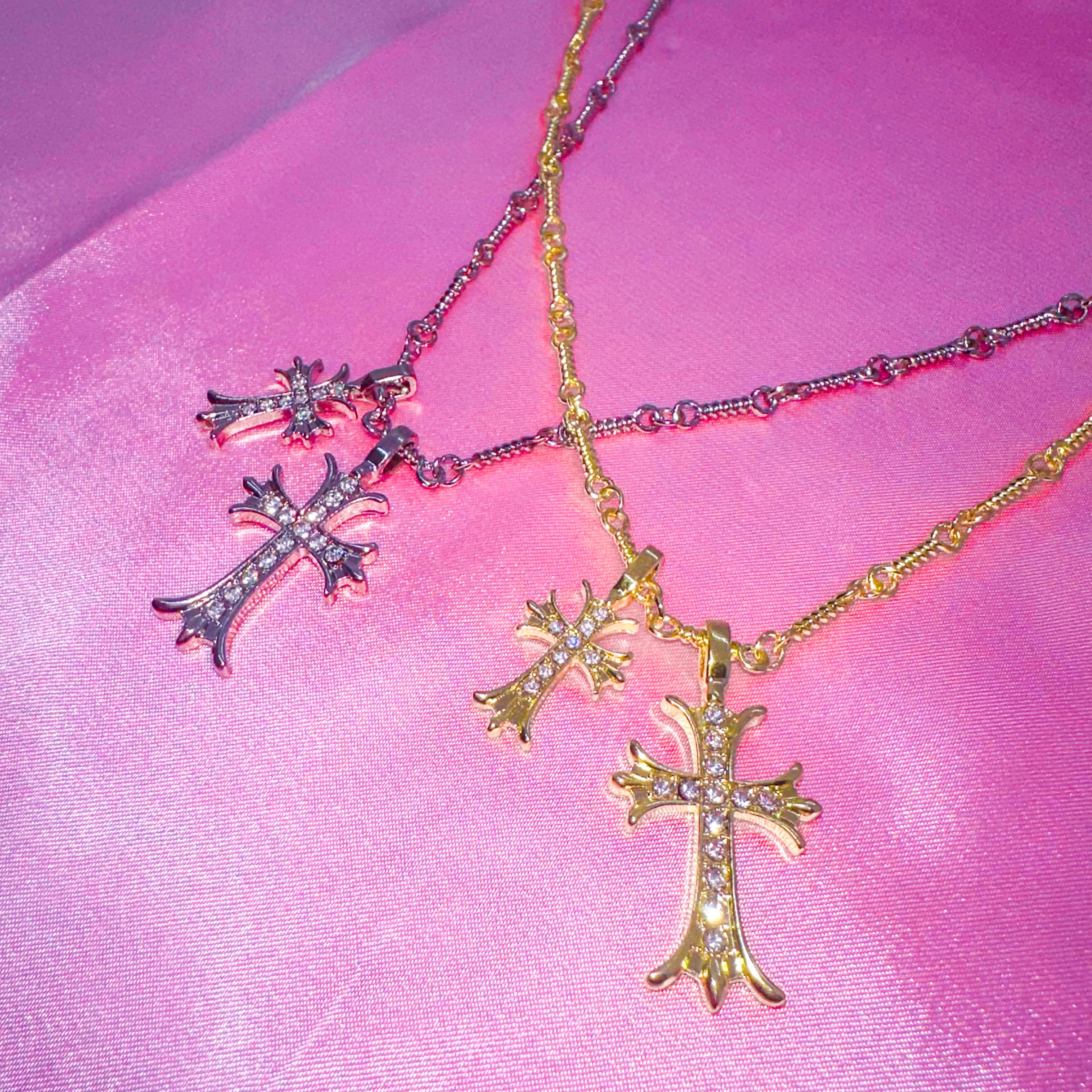 Icon Cross Necklace