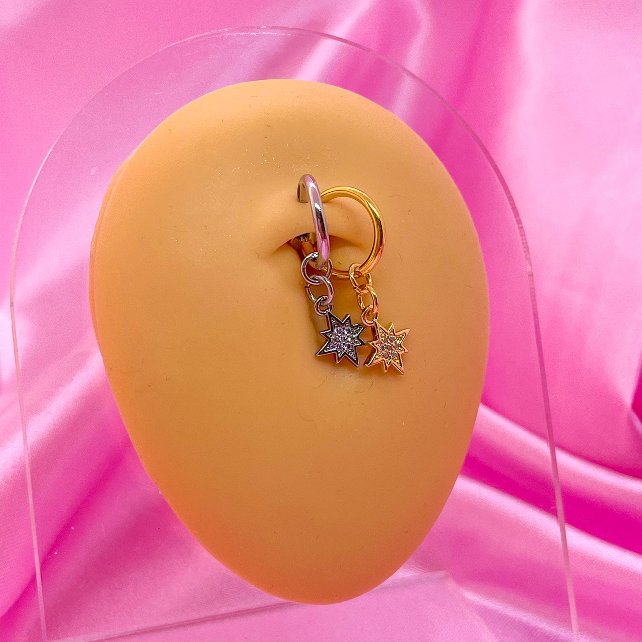 Fake Belly Piercing Snow