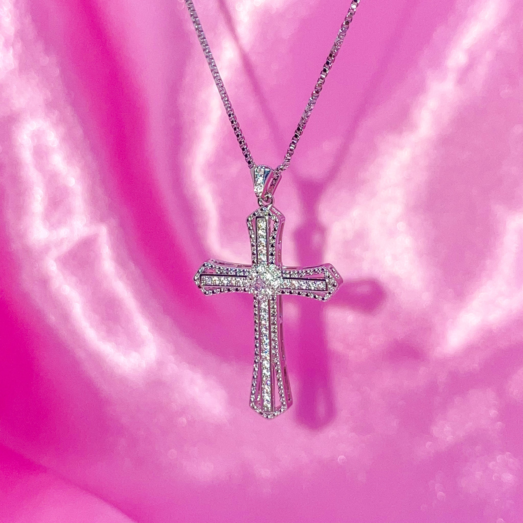 Brilliant Cross Necklace