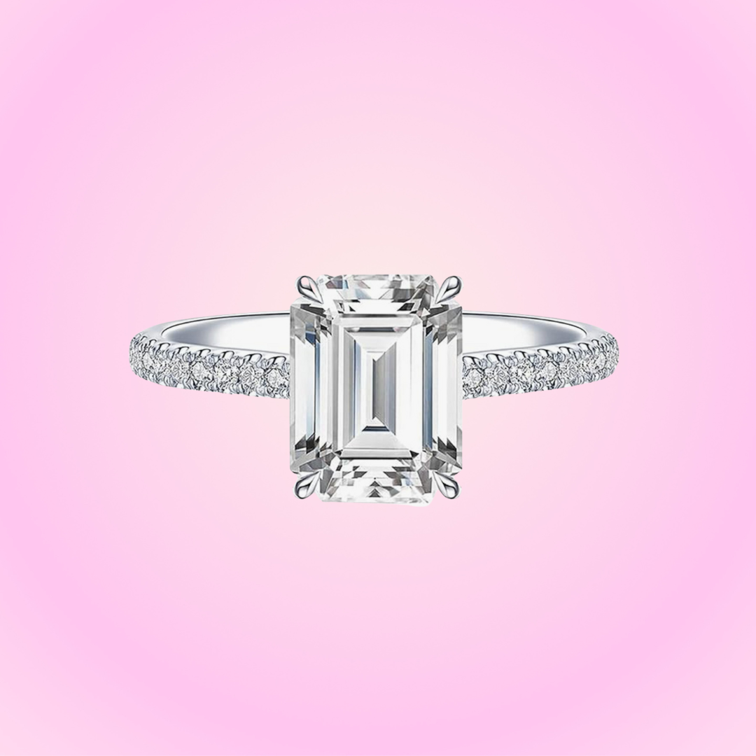 925 Luxury Diamond Promise Ring