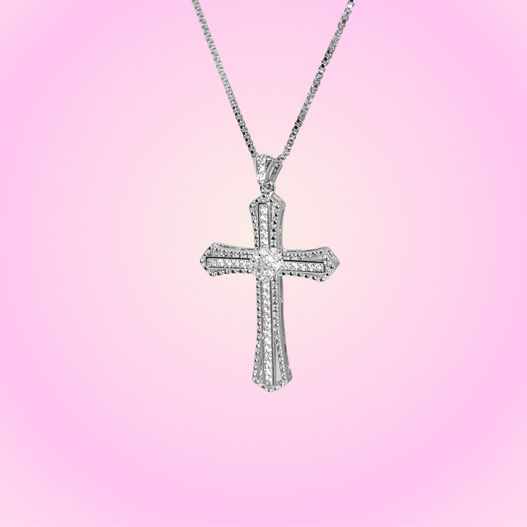 Brilliant Cross Necklace