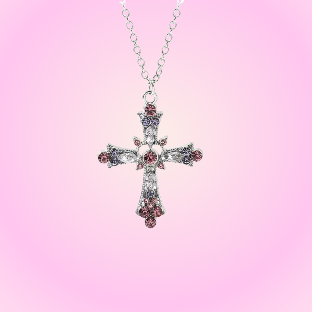 Collier Croix Unique