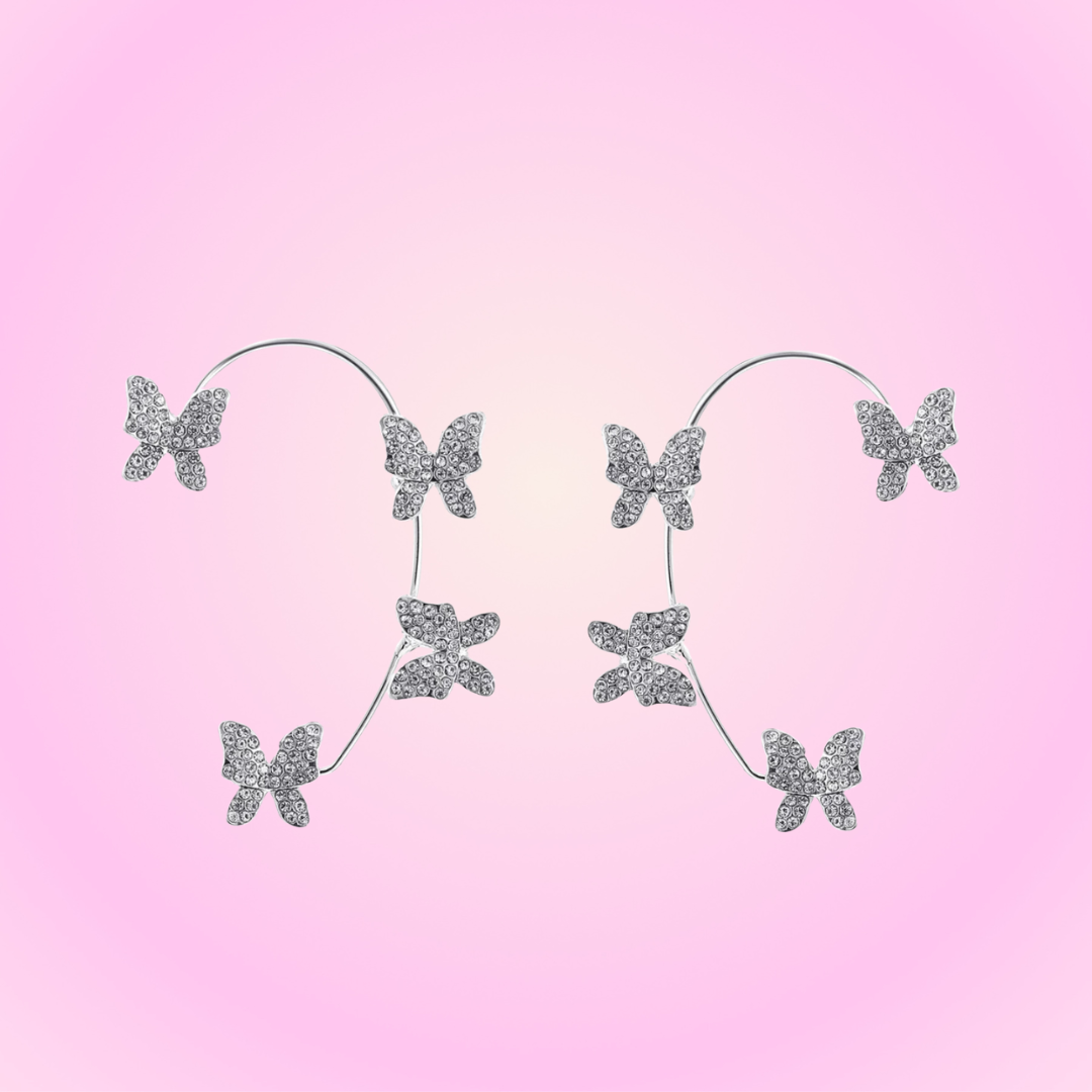 Fake Earpiercing Butterfly