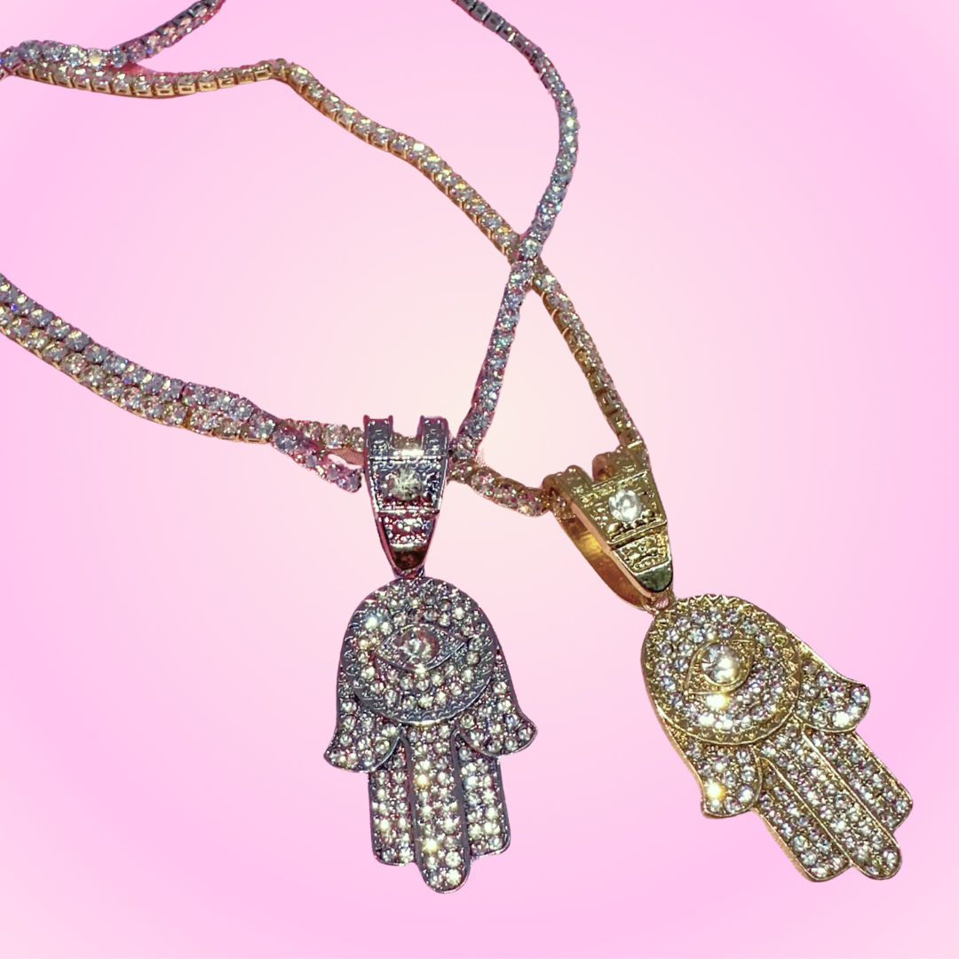 Fatima Bling Necklace