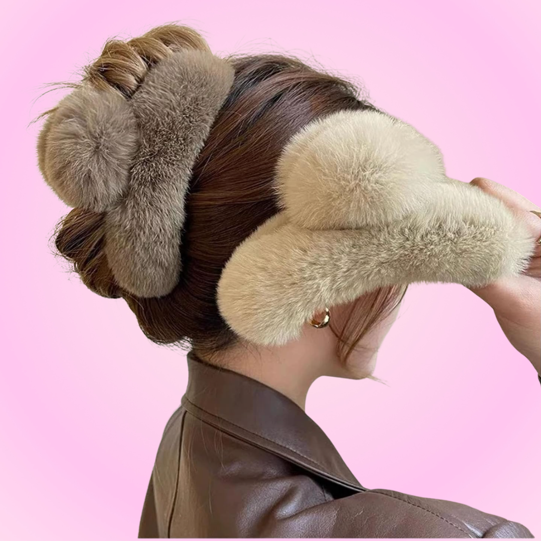 Fluffy Hairclip