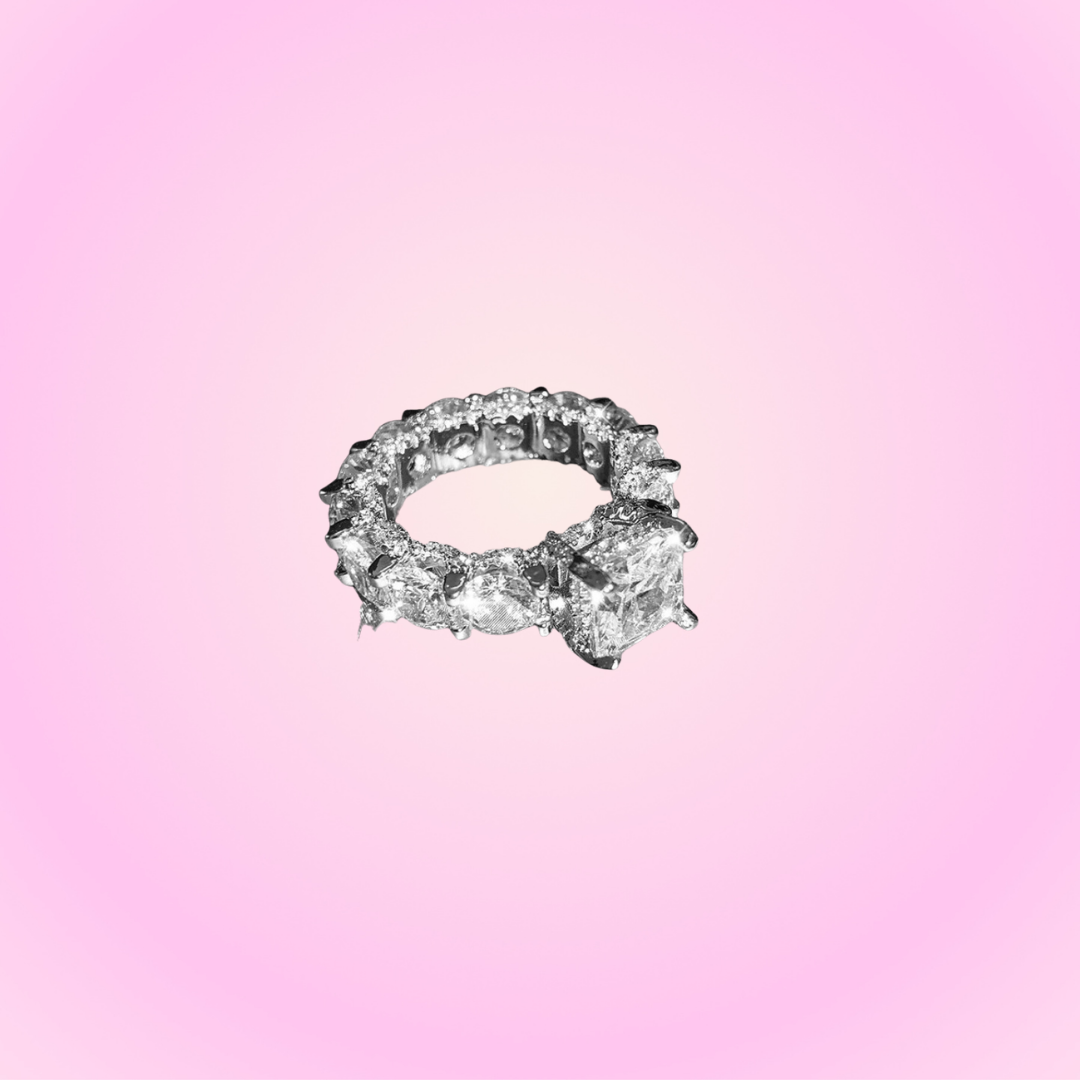 Ice Cream Iced Out Ring