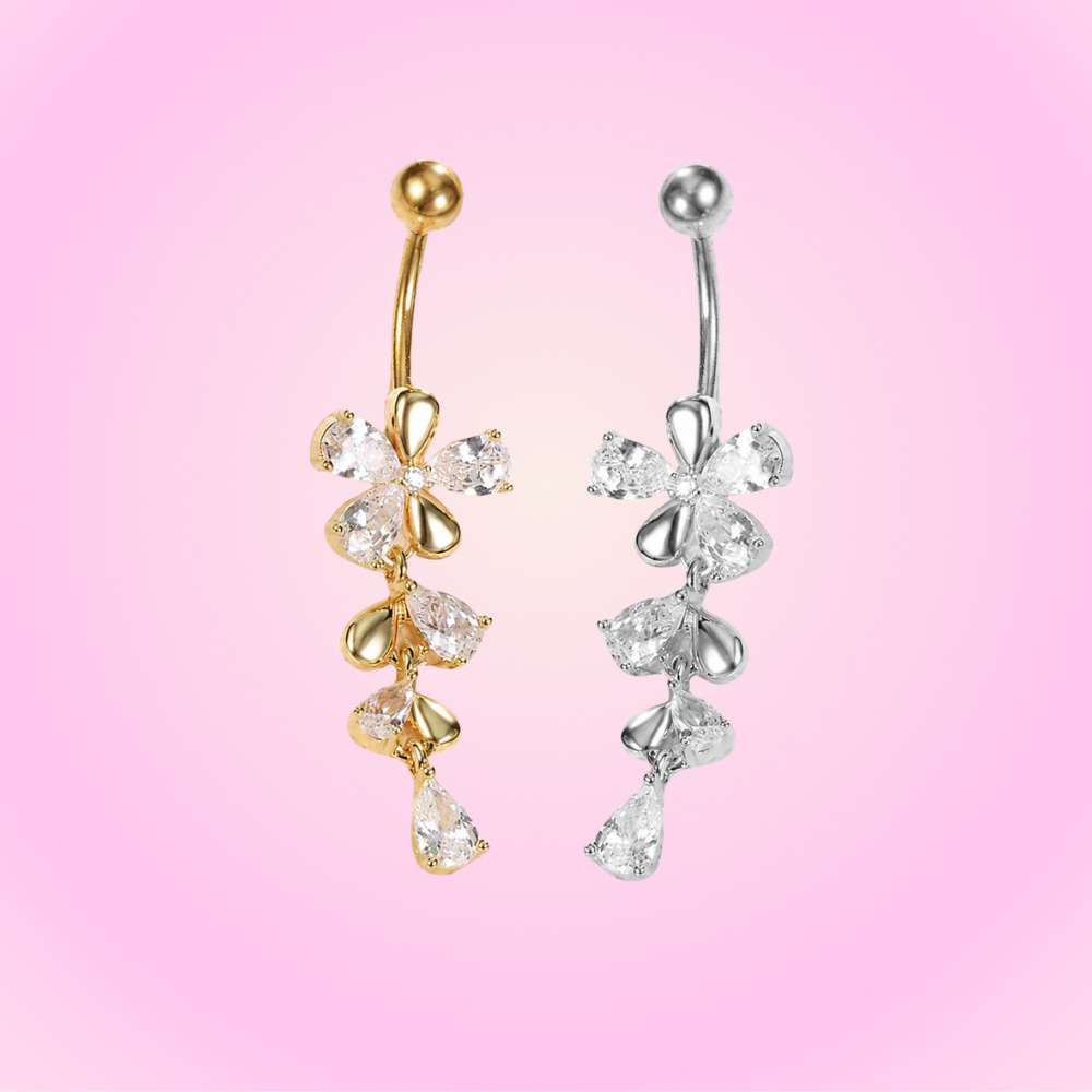 Belly Piercing July Flora