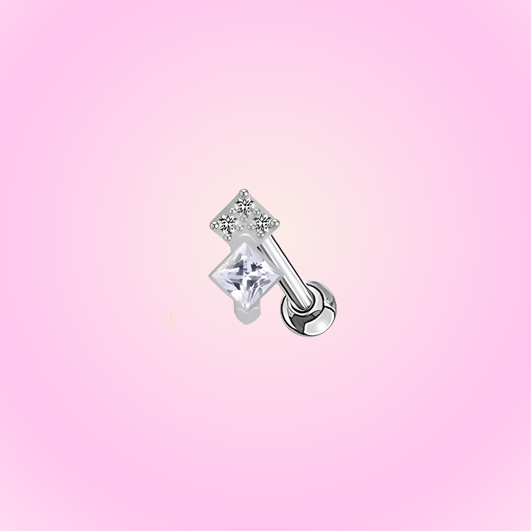 Ear Piercing Diamond Aura