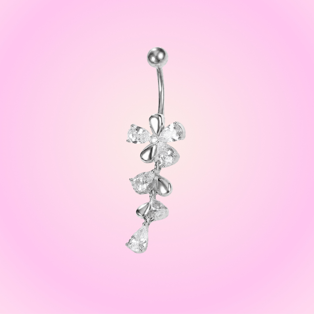 Belly Piercing July Flora