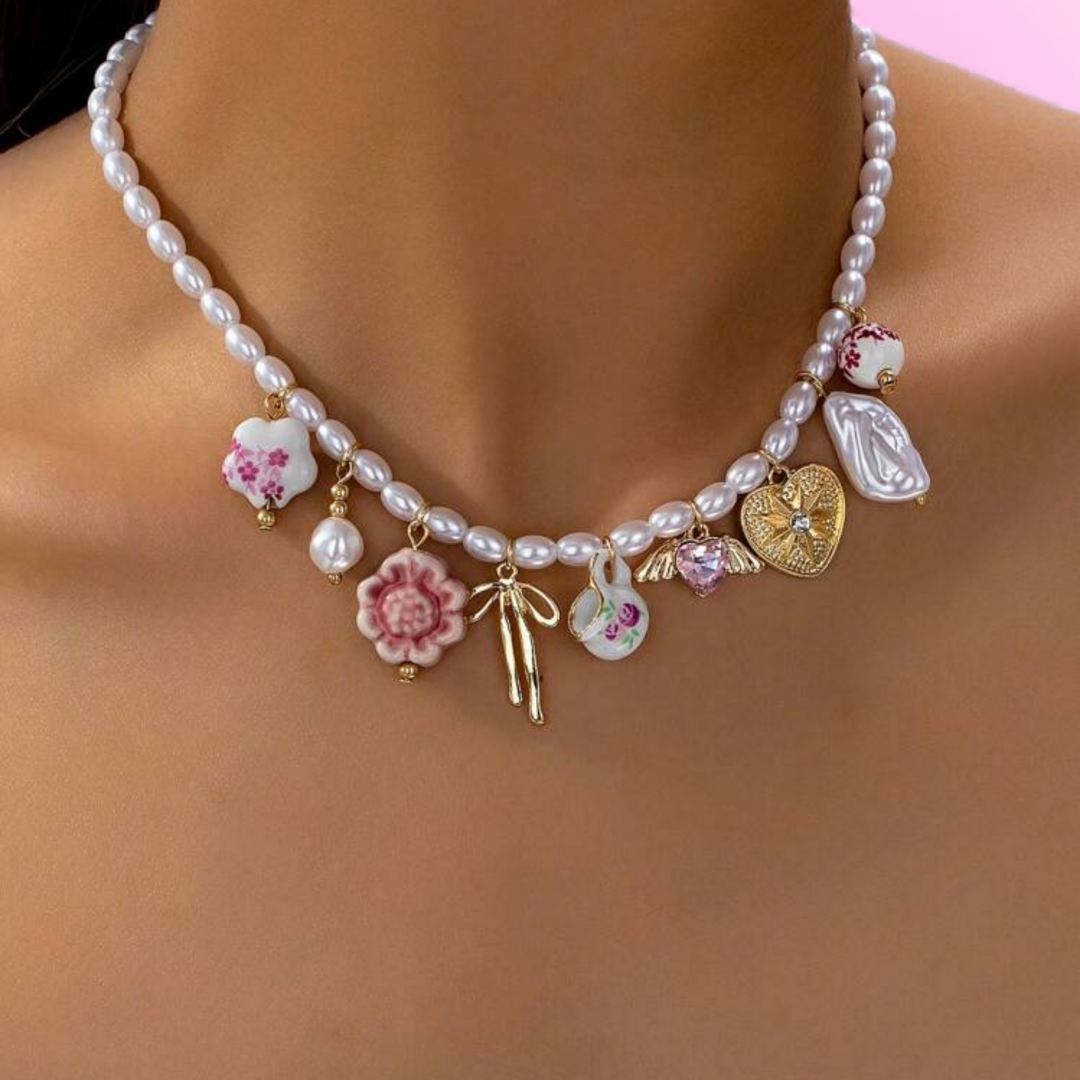 Ballerina Charm Necklace