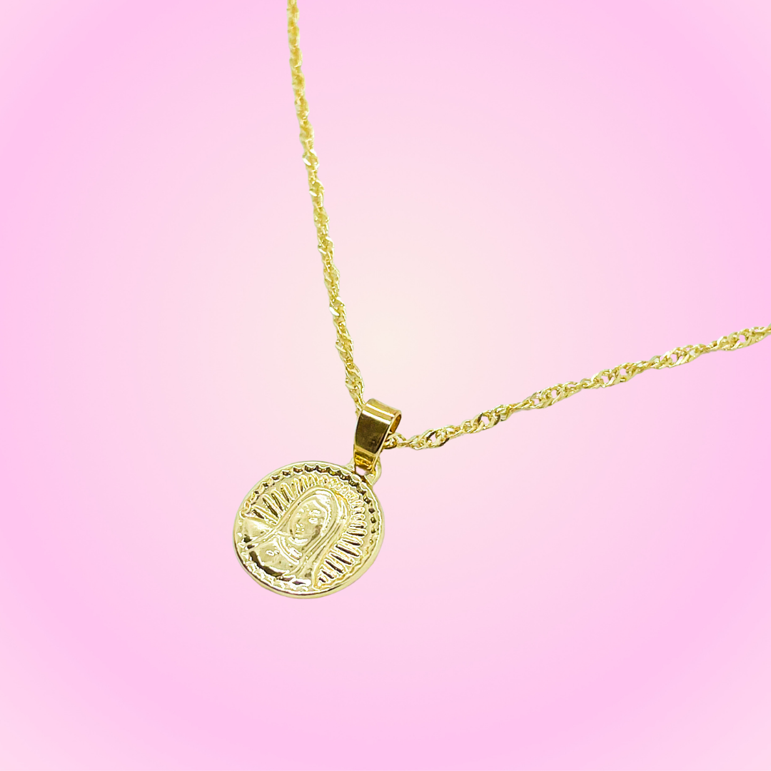 Mary Necklace Gold