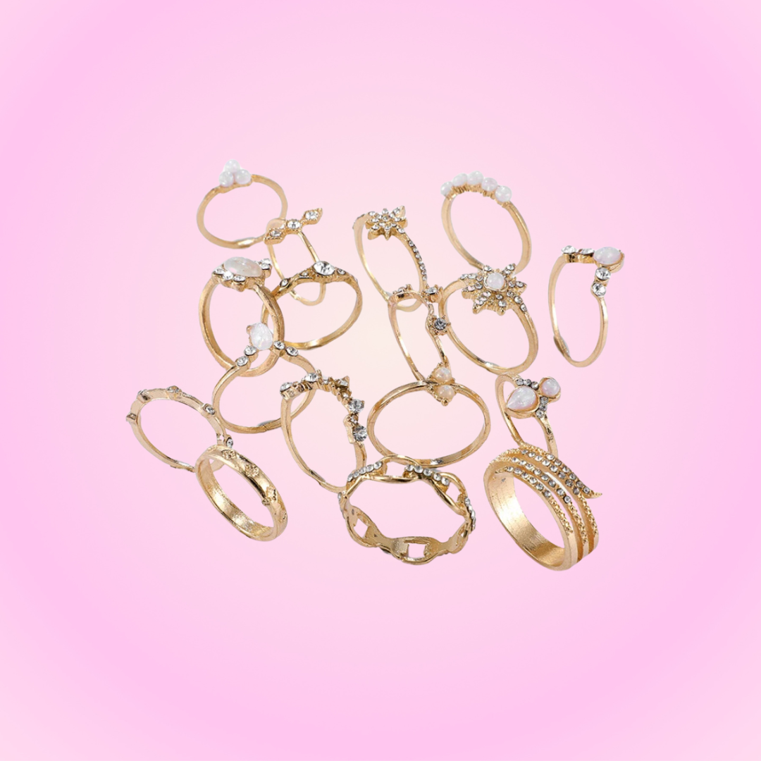 17 Golden Rings Super Set