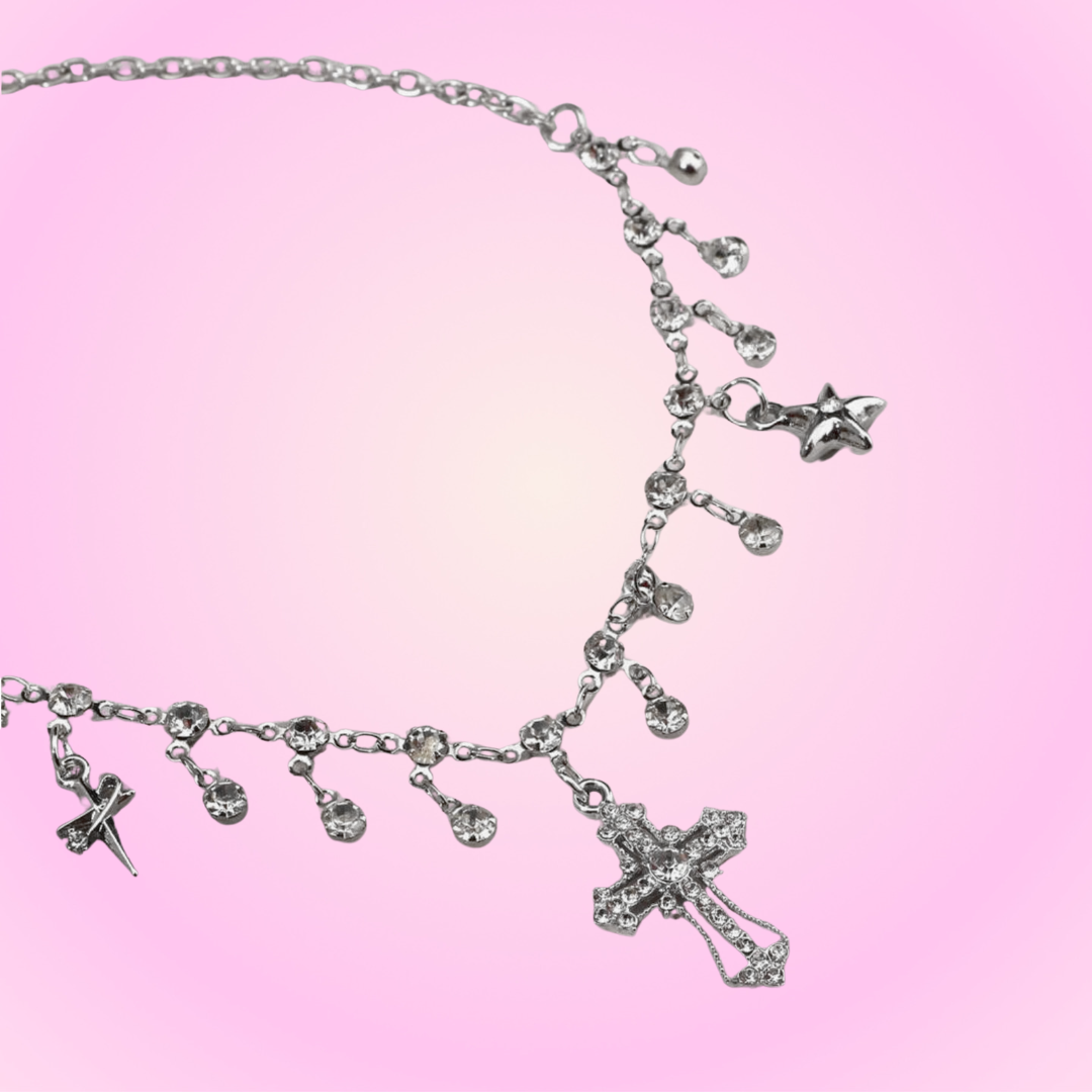 Sparkle Cross Necklace