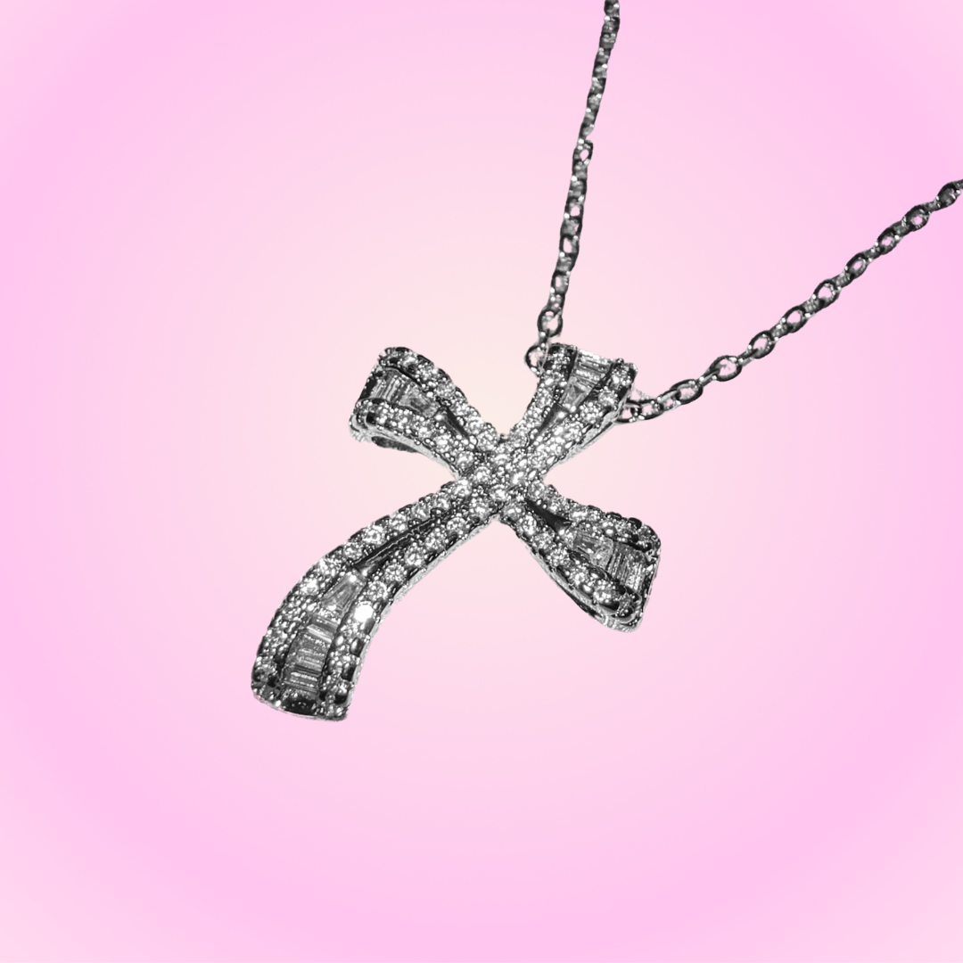 925 Collier Croix Spéciale