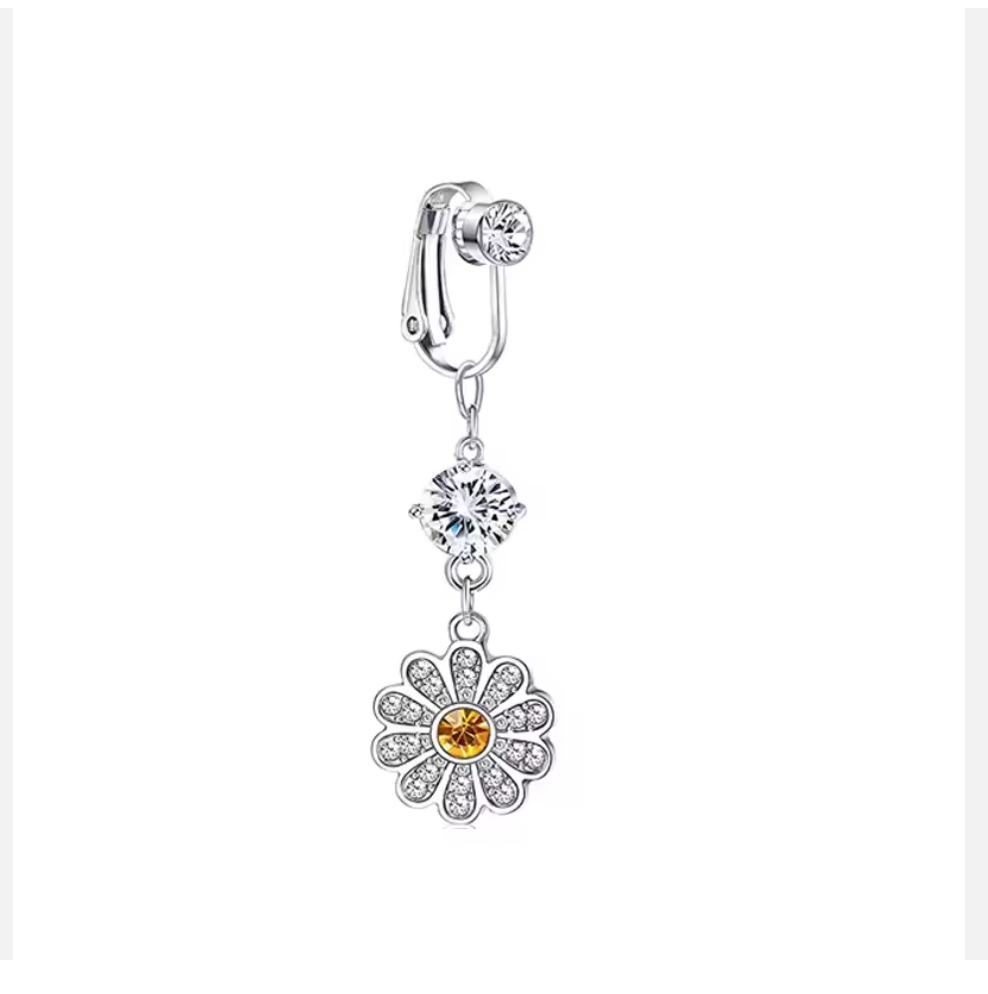 Clip Belly Piercing Daisy