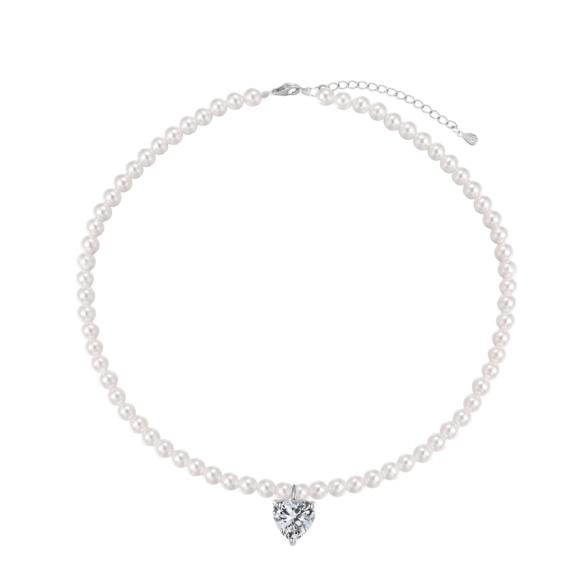 Privé Heart of Pearl Necklace