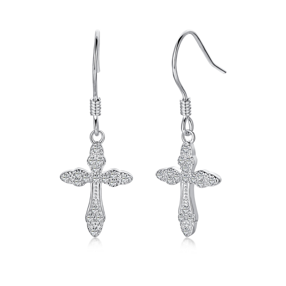 Privé Faithful Cross Earrings