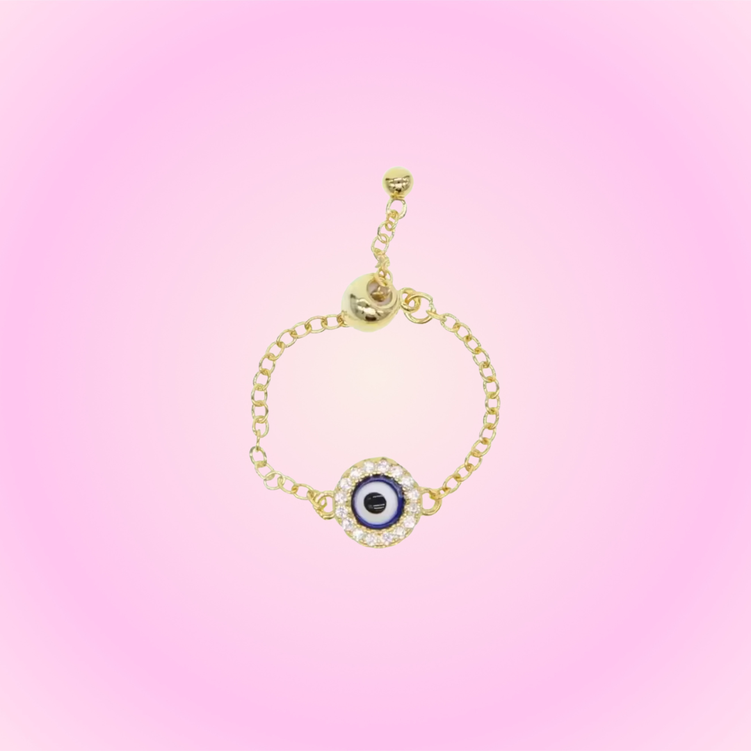 18k Chain Ring Pearl