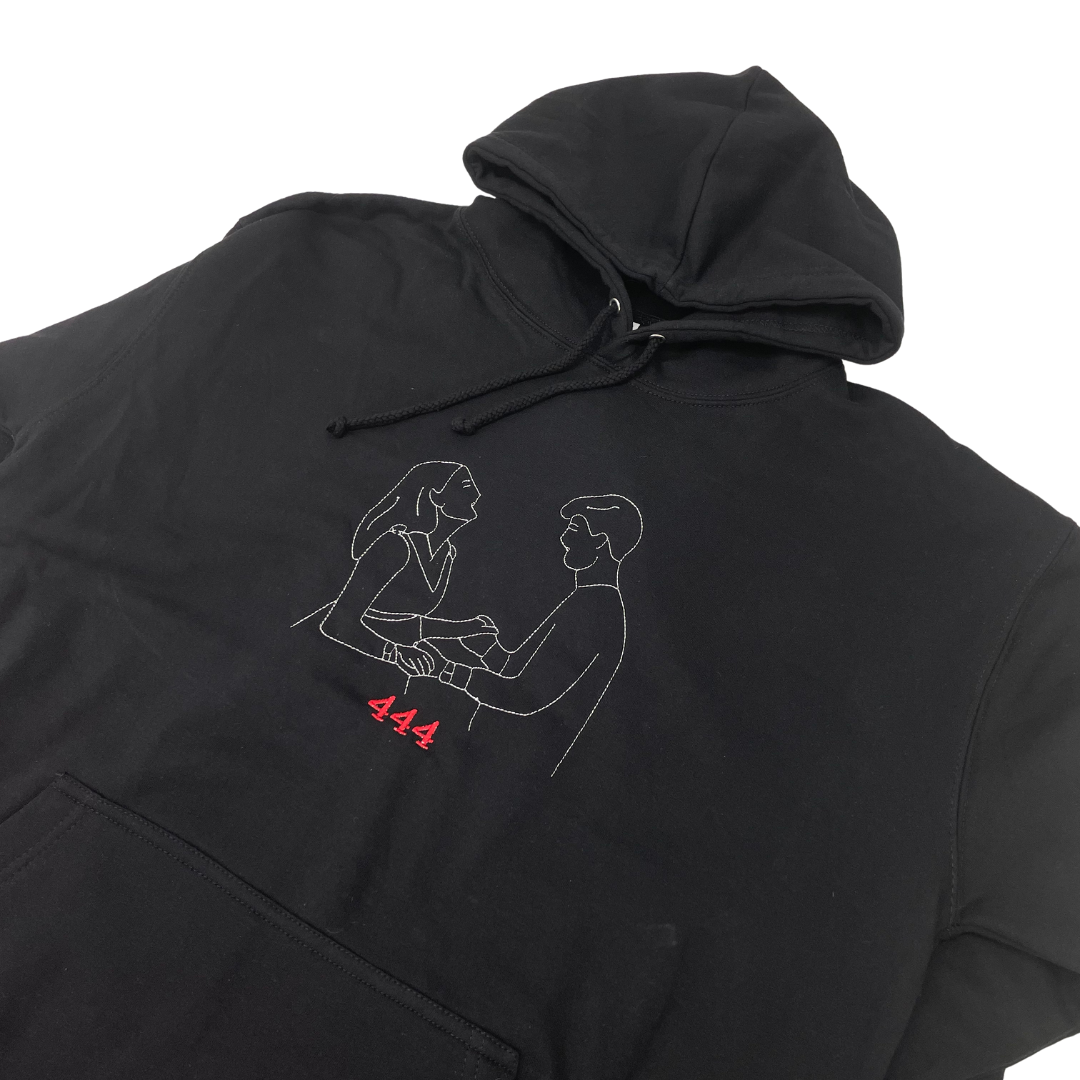 Custom Stick-Hoodie