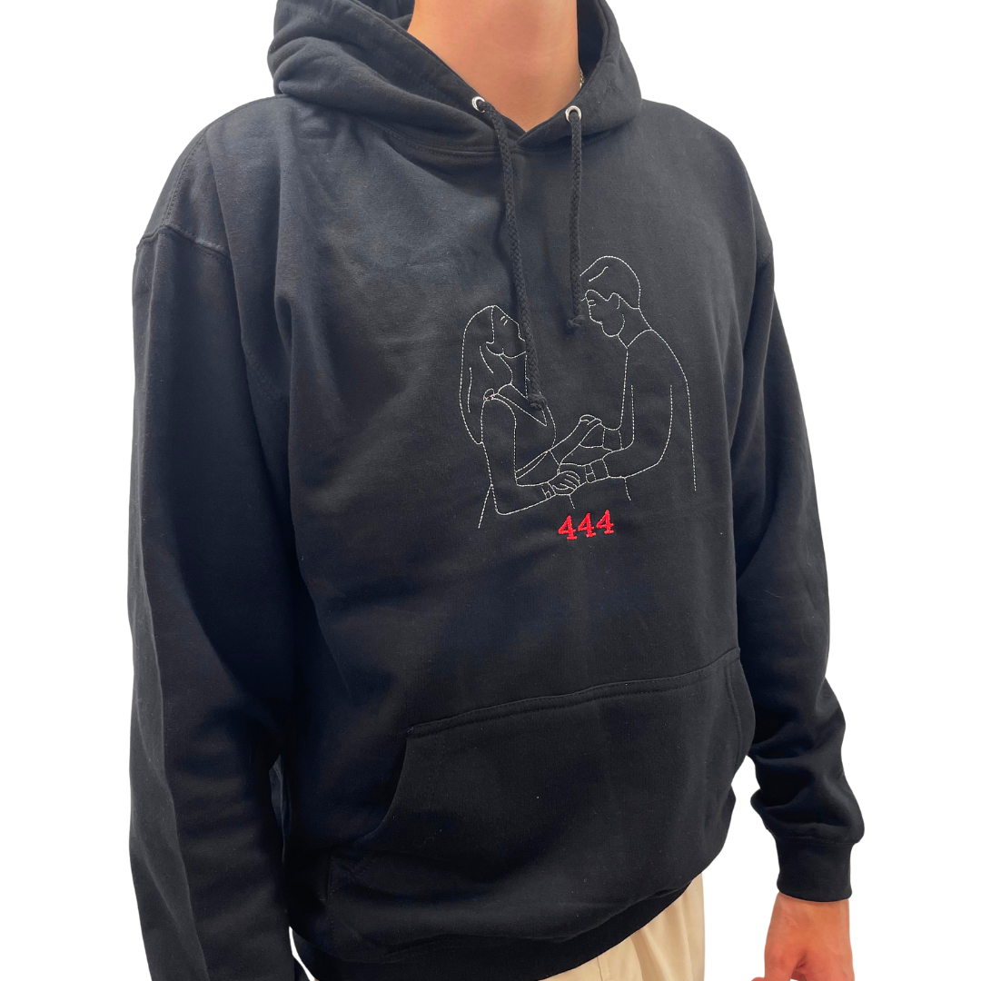 Custom Stick-Hoodie