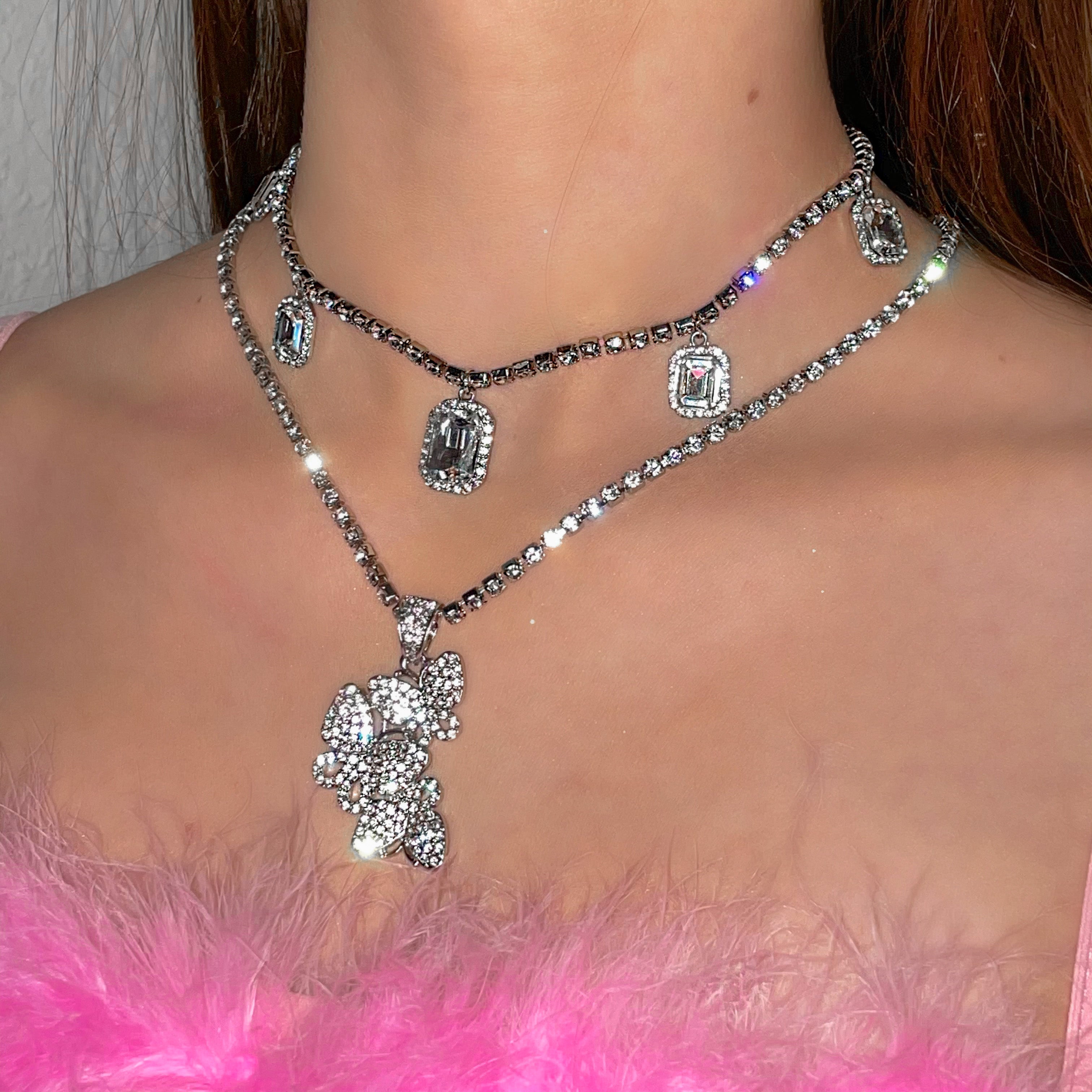 Iced Out Princess Necklace